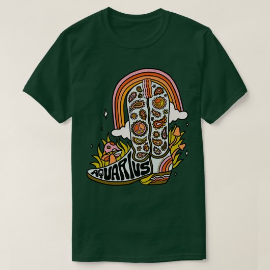 Waterman cowboylaars t-shirt (Design voorkant)