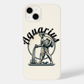 Waterman de Waterdrager  Zodiac Case-Mate iPhone Case (Achterkant)