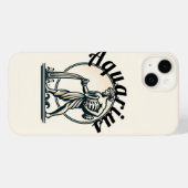 Waterman de Waterdrager Zodiac Case-Mate iPhone Case (Achterkant (horizontaal))