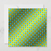 Waterman en metalen aap kaart (Achterkant)