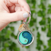 Waterman en waterdraak sleutelhanger (Hand)