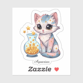 Waterman Hemel Zodiac Sticker - Waterdrager