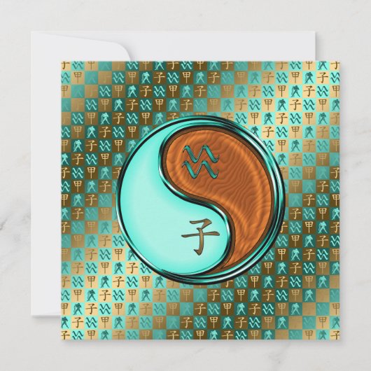 Waterman & Hout Rat Kaart (Voorkant)