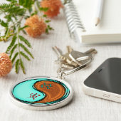 Waterman & Hout Tijger Sleutelhanger (Zijkant)