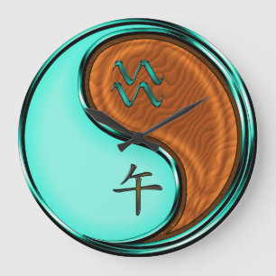 Waterman & Houten Paard Grote Klok