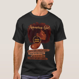 Waterman Meisje Grappig Voor Zwarte Vrouwen Melani T-shirt