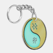 Waterman & Metaal Konijn Sleutelhanger (Voorkant Links)