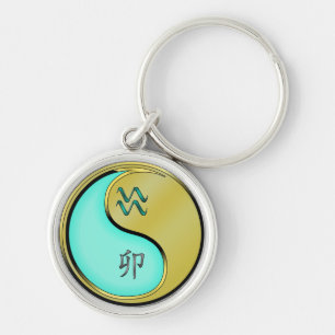 Waterman & Metaal Konijn Sleutelhanger