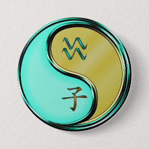 Waterman & Metaal Rat Ronde Button 7,6 Cm