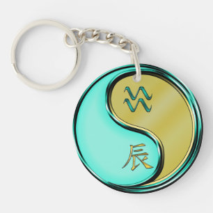 Waterman & Metal Dragon Sleutelhanger
