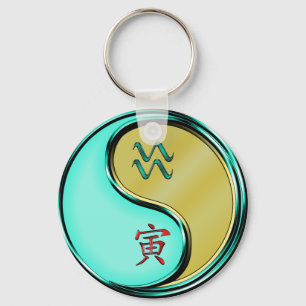 Waterman & Metal Tiger Sleutelhanger