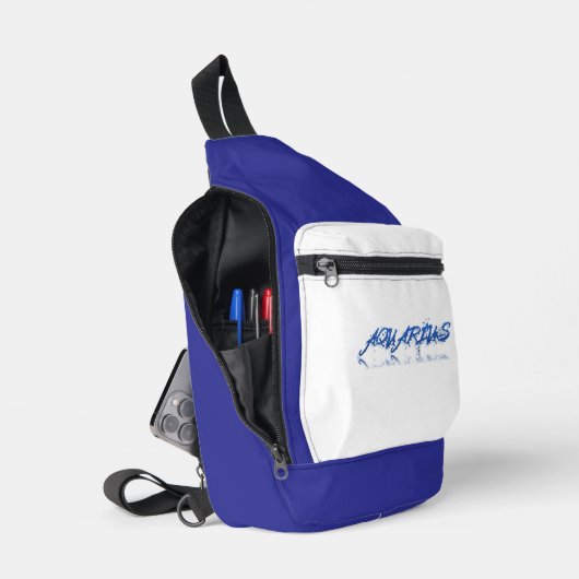 Waterman-reflectie Sling Bag (Open)