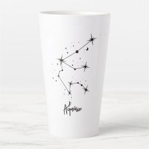 Waterman Sterrenbeeld Cadeau Waterman astrologie Latte Mok