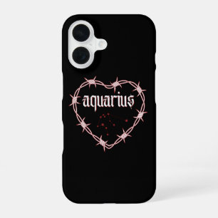 Waterman Sterrenbeeld Gothische Donkere Edgy Verja iPhone 16 Hoesje