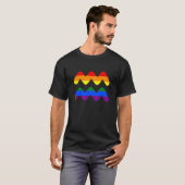 Waterman sterrenbeeld LGBT T-shirt (Voorkant volledig)