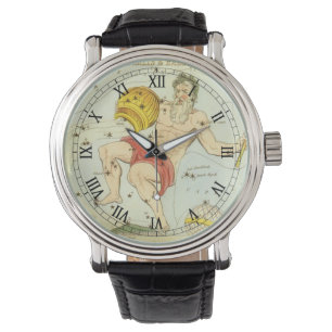 Waterman,  sterrenbeeld, Urania's Mirror Horloge