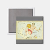 Waterman,  sterrenbeeld, Urania's Mirror Magneet (Voorkant / Achterkant)