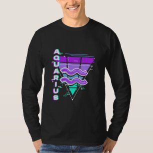 Waterman Sterrenbeeld Vaporwave Esthetiek 80s 90s T-shirt