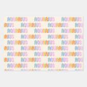 Waterman sterrenbeeld Verpakking Papier Blad Set v Inpakpapier Vel (Voorkant 3)