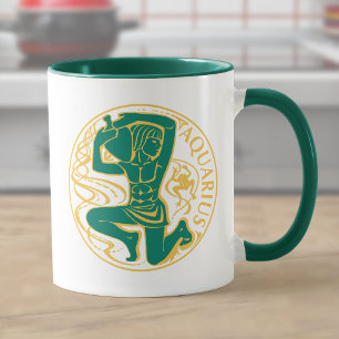 Waterman teken van de dierenriem mok