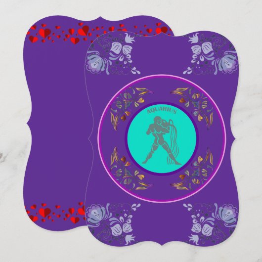 Waterman Uitnodiging (Voorkant / Achterkant)