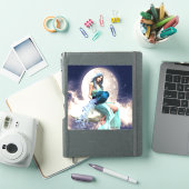 Waterman - Vrouw die water uit een kruik giet Sticker (iPad Cover)