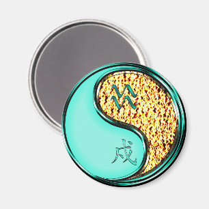 Waterman & Vuur Hond Sleutelhanger Magneet