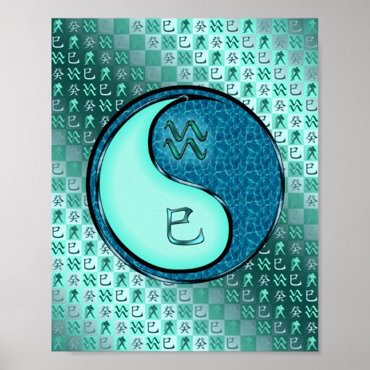 Waterman & Waterslang Poster (Voorkant)