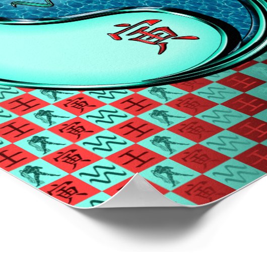 Waterman & Watertijger Poster (Hoek)