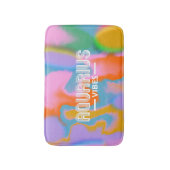 Waterman zodiac kleurrijke abstracte moder badmat (Voorkant Verticaal)
