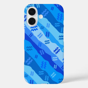 Waterman Zodiac Stripes iPhone 16 Hoesje