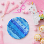 Waterman Zodiac Stripes Papieren Bordje (Feest)