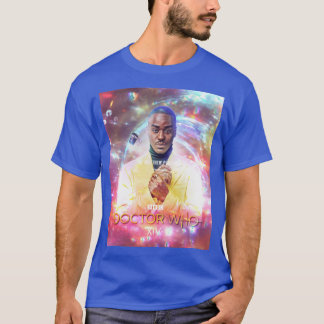 watermarked Ncuti Gatwa 14th Doctor to charity By  T-shirt