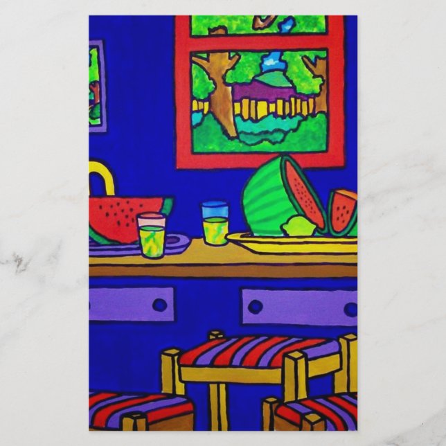 Watermelloon Kitchen door Piliero (Voorkant)