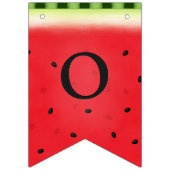 Watermeloen Aangepaste Lettering Vlaggetjes (Tweede vlag)