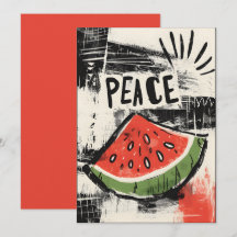 Watermeloen Abstracte Elegantie Kleuren: فلسطي ن