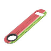 Watermeloen Achtergrondsnelheid Botsopening Speed Flessenopener (Voorkant Gekanteld)