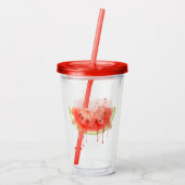 Watermeloen Acryl Drinkbeker (Achterkant)