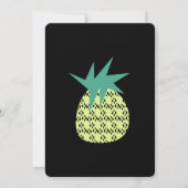 Watermeloen Ananas Geometrisch Verrassingsfeest Kaart (Achterkant)