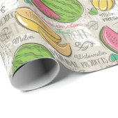 Watermeloen Cadeaupapier (Rol Hoek)