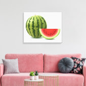 Watermeloen Canvas Afdruk (Insitu (Woonkamer))