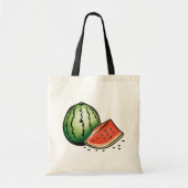 Watermeloen Canvas tas (Voorkant)