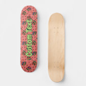 Watermeloen Cartoon Pattern Skateboard (Voorkant)