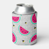 Watermeloen driehoeken: retro zomer textuur. blikjeskoeler (Blikje Voorkant)
