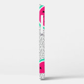 Watermeloen driehoeken: retro zomer textuur. Case-Mate iPhone case (Achterkant / Links)