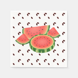 Watermeloen en Seeds Picnic Servet