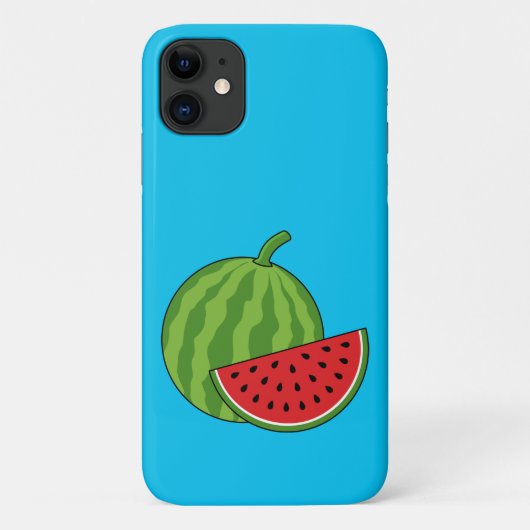 Watermeloen en Slice Case-Mate iPhone Case (Achterkant)