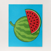 Watermeloen en Slice Legpuzzel (Verticaal)