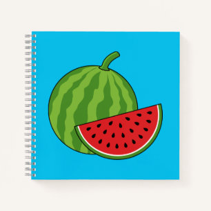 Watermeloen en Slice Notitieboek