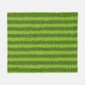 Watermeloen Fleece Deken (Voorkant (Horizontaal))